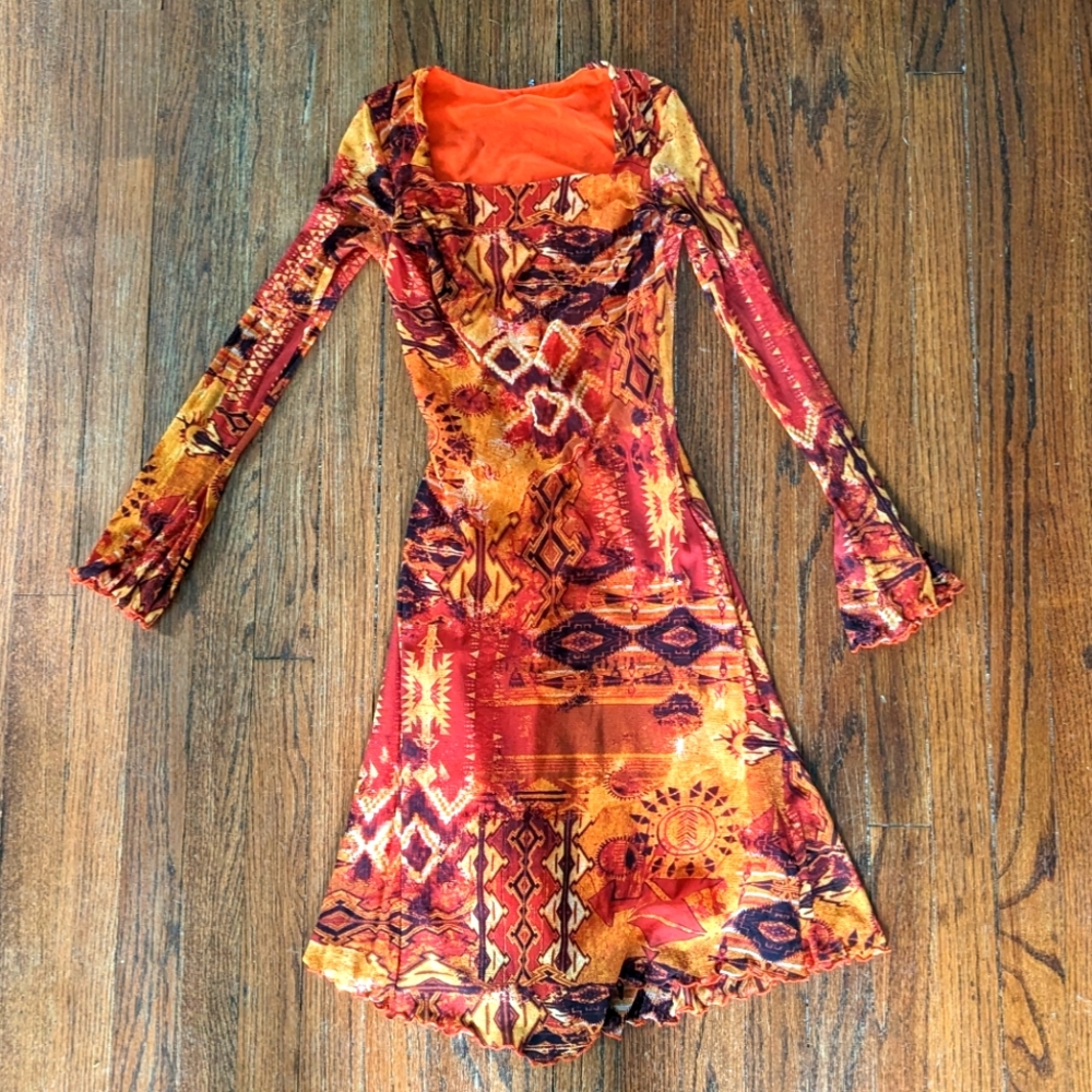 Vintage mesh dress